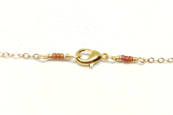 Clasp detail of necklace