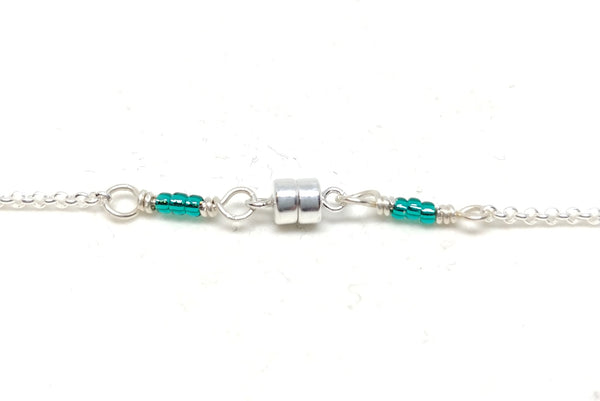 Clasp detail.