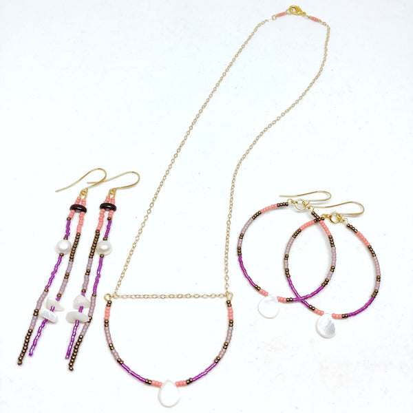 Joyful jewelry set.
