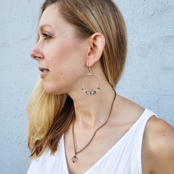 Make a Difference--Hoop Earrings