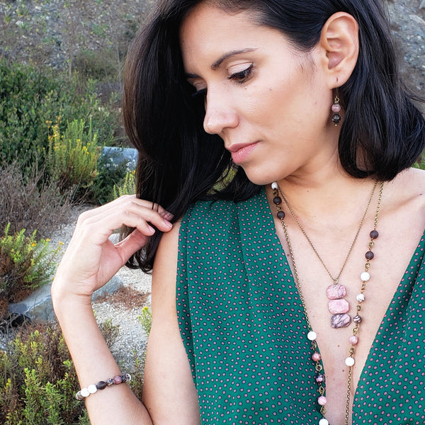 Stay Calm & Grounded--Bracelet