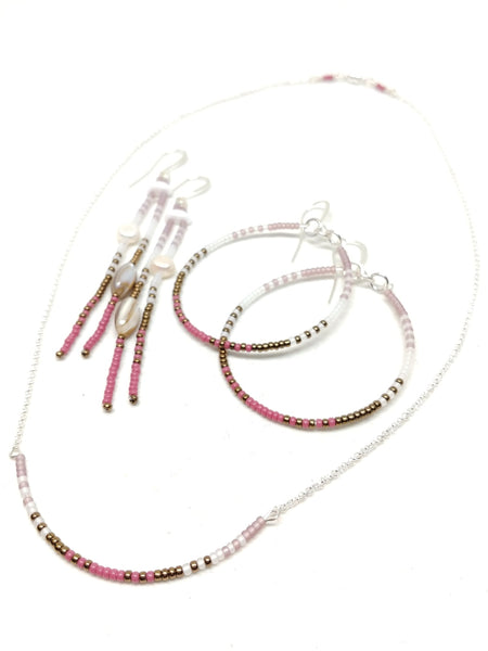Beauty Set: Hoops, Dangles & Necklace