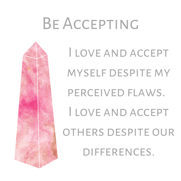 Be Accepting--Short Necklace