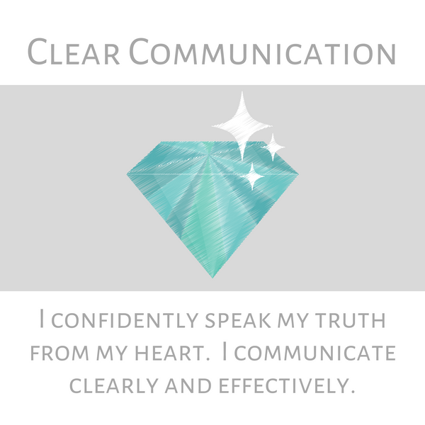 Clear Communication--Long Necklace